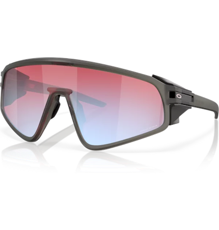 عینک OAKLEY LATCH PANEL MATTE GREY SMOKE PRIZM SNOW SAPPHIRE
